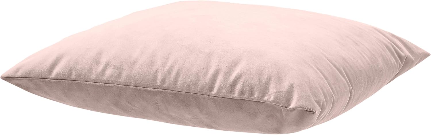 Basics 2-Pack Linen Style Decorative Throw Pillows - 18" Square, Classic Red: Home & Kitchen
