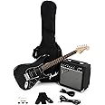 Squier Affinity Series Stratocaster Packs Electric Guitar, Charcoal Frost Metallic, Laurel Fingerboard
