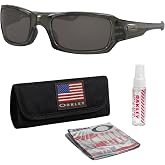 Oakley FIVES SQUARED OO9238 Sunglasses With Official Eyewear Kit | Men's &bull; BiO-Matter Frame &bull; Unobtainium Nosepads &bull; O Matter Temples &bull;Three-Point Fit &bull; Impact Protection &bull; Polarized Available