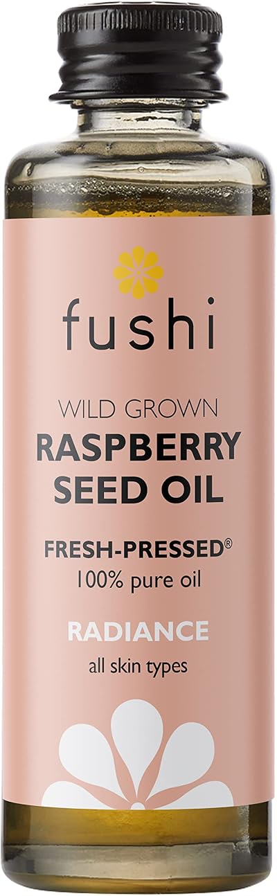Fushi Raspberry Seed Oil 50ml Fresh-Pressed Vitamin E Carotenoids UK Made