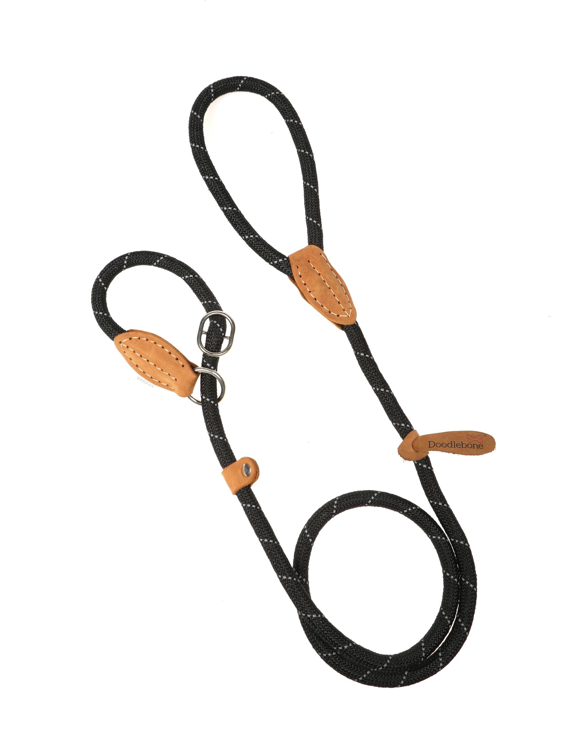 Doodlebone Slip Lead, Coal, 9mm — image 1