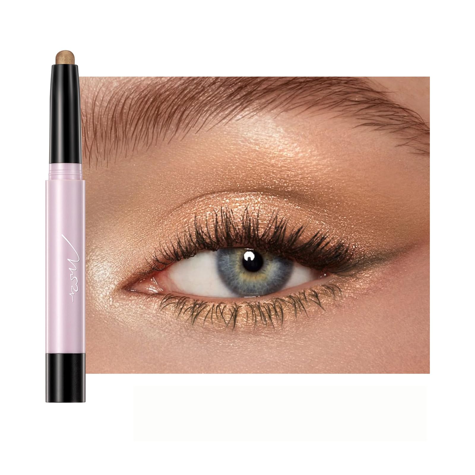 Shimmer Waterproof Cream Eyeshadow Pencil - Long Lasting Crayon Eye Shadow Stick for Women - Halloween Eye Makeup