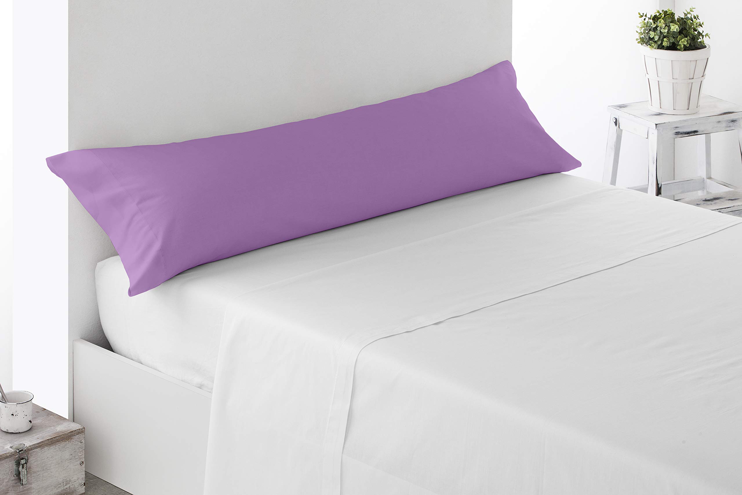 Miracle Home. Pillowcase, anti-peeling, soft and comfortable, 50% cotton, 50% polyester. Bed 90. Mallow