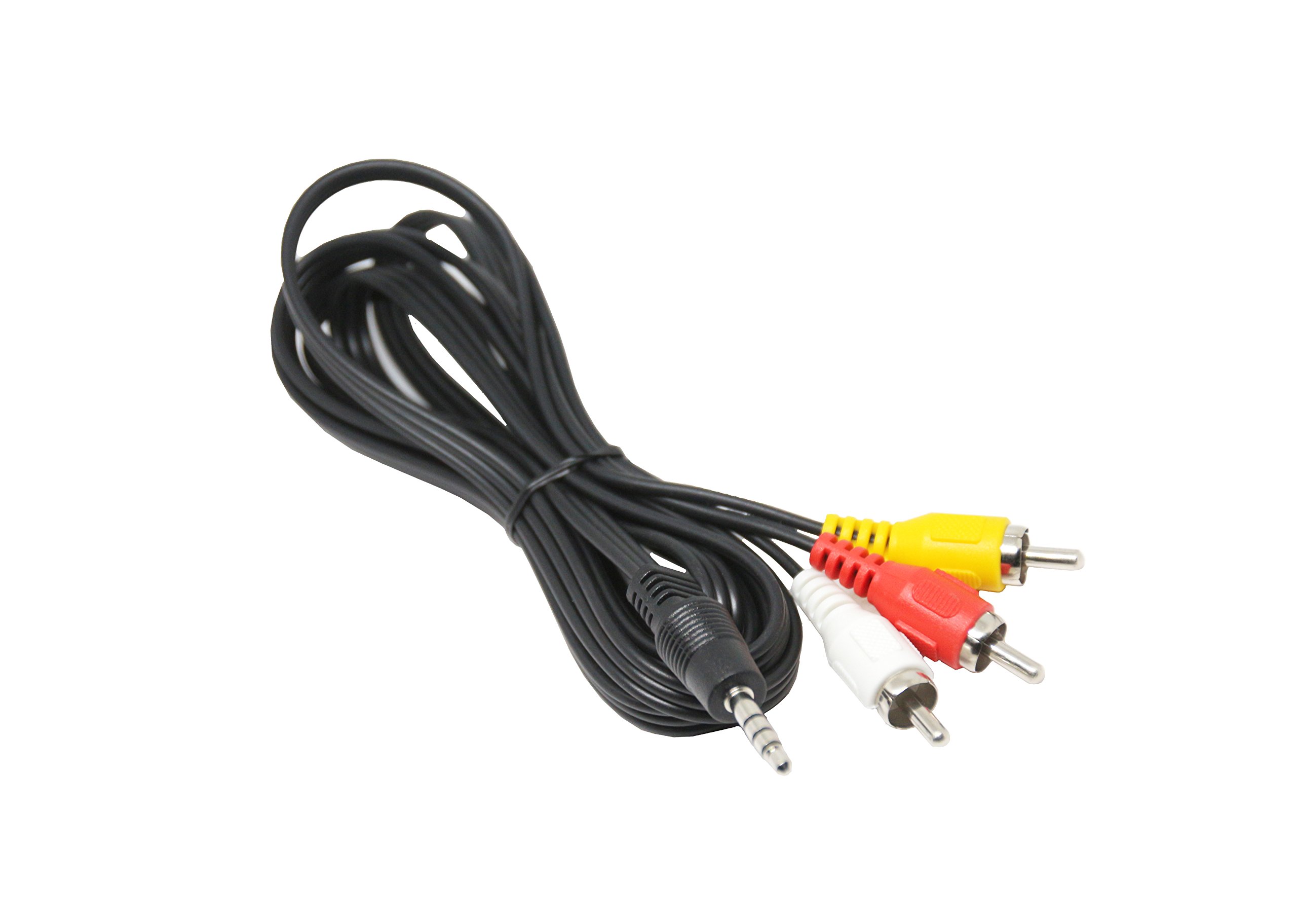 Xoro AV2 audio/video adapter cable (suitable for HRT 8729/8730/8770/8772/8780, 1.2 meters, ACC400514) black.