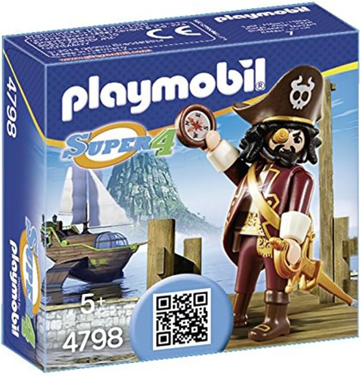 PLAYMOBIL - Playset Sharkbeard (4798)