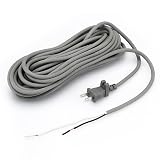 Sxkxm Vacuum Cleaner Power Supply Cord 36ft 17/2 12amp Power Cord Compatible with Biessll Vacuum Cleaner, for All Upright Vacuums Power Cord Replacement