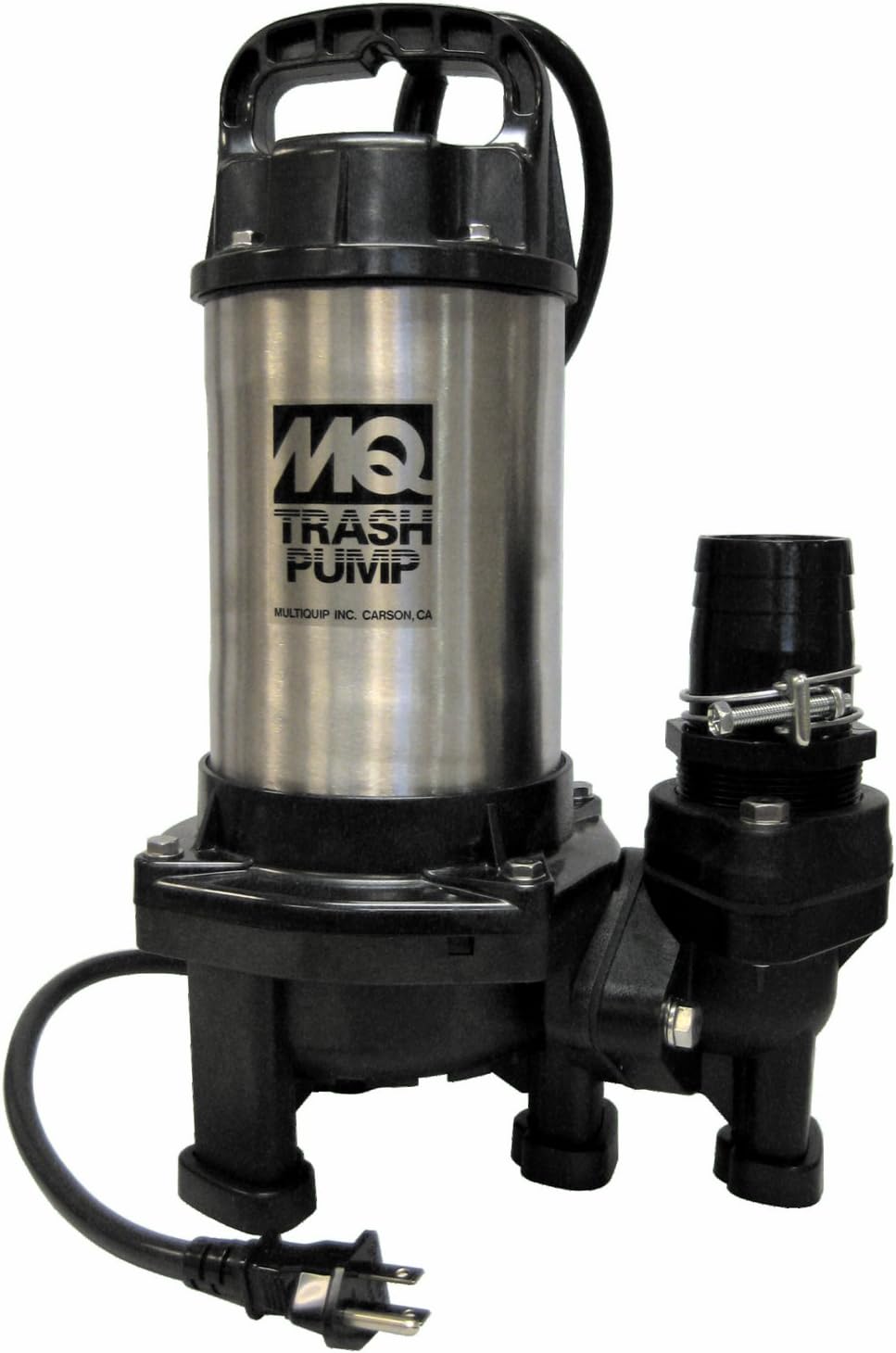 Multiquip PX400 Single Phase Submersible Trash Water Pump, 34-Feet Head, 72 GPM, 2-Inch Discharge