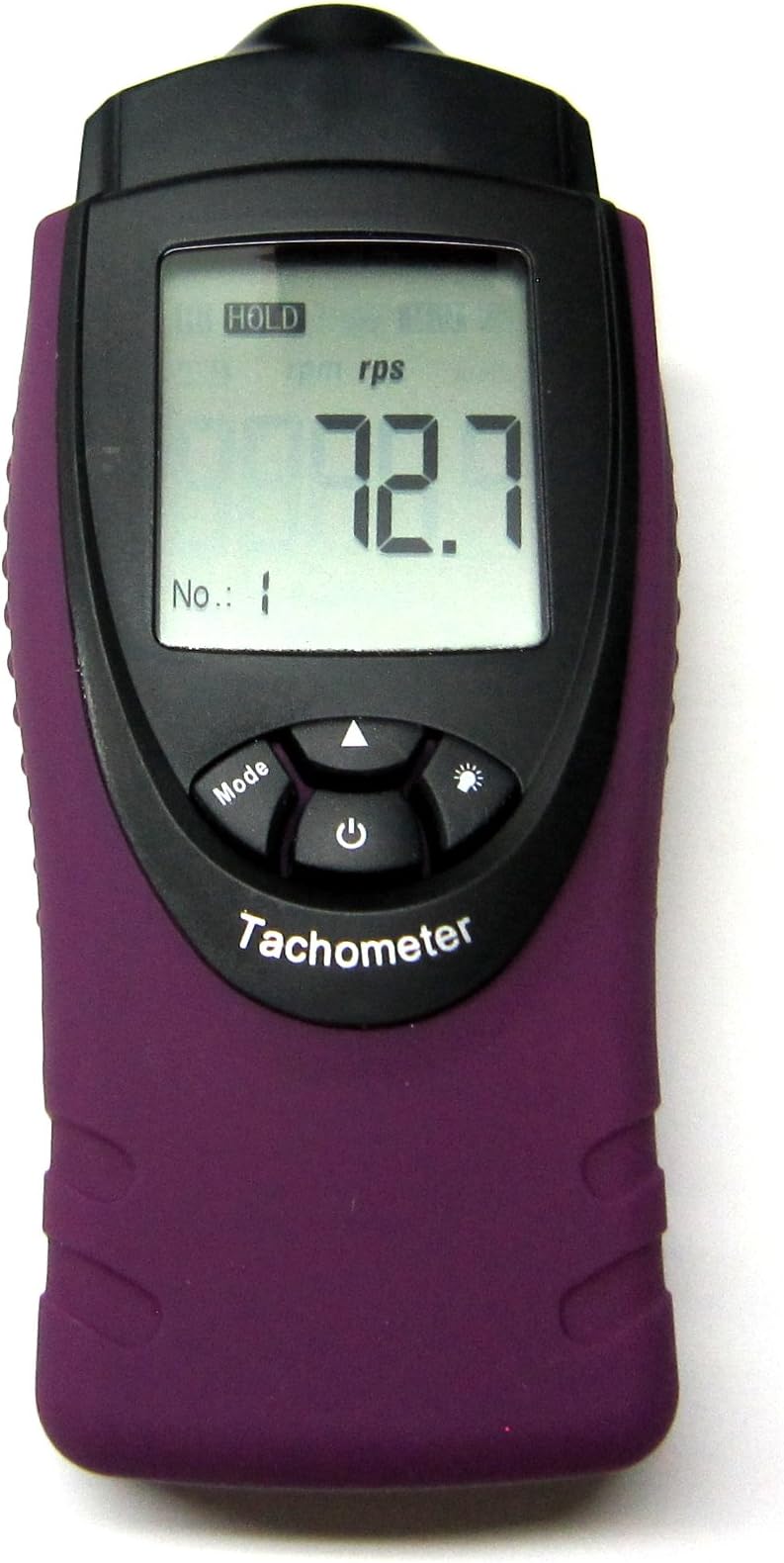 Professional Handheld Digital Laser Photo Tachometer RPM and RPS Tach Small Engine Motor Speed Gauge ST8030