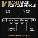 VIPA Car Parts Premium Wiper Blade Set for Nissan Qashqai 2013-2021 view 5