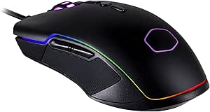 Cooler Master CM310 Gaming Mouse with Ambidextrous Grips, 10000 DPI Optical Sensor, and RGB Illumination