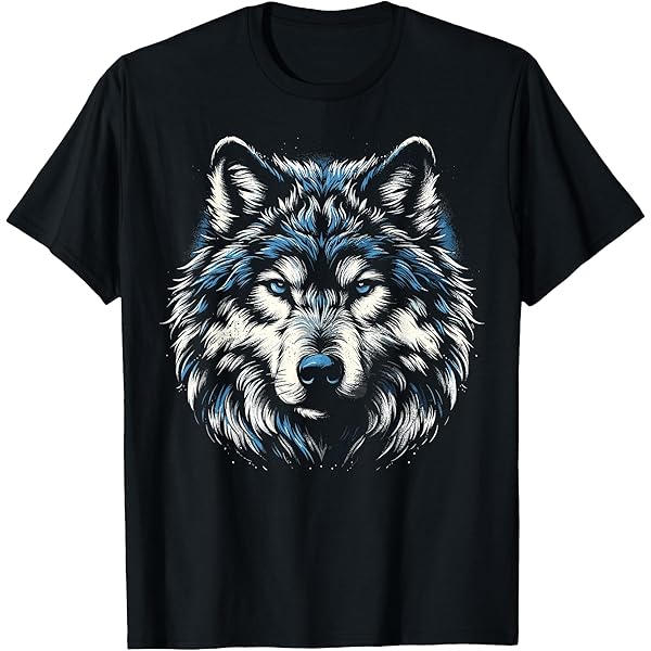 Amazon.com: Lone Wolf T Shirt for men and women T-Shirt