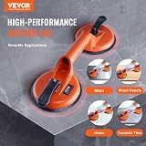 VEVOR Glass Suction Cup 4.7 in 2 Pack Aluminum Handle Heavy Duty Lifter view 2