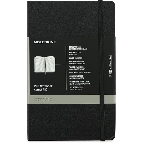 Amazon.com: Moleskine Smart Notebook, Pocket, Ruled, Black, Hard