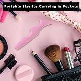 qerich Silicone Eyeliner Stencil 5-in-1 Reusable Makeup Guide Tool Pink view 5