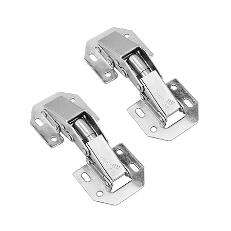 Hettich Aufschraubscharnier mit Feder 90 Grad Scharnier ohne Topfbohrung für Eckanschlag und Innenanschlag Tür Scharniere Küc