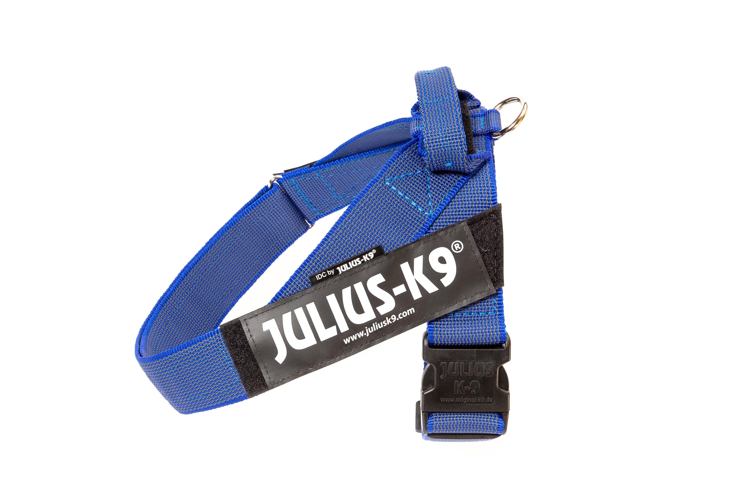 Julius-K9, IDC Color & Gray Belt Harness, Size: L / 1, Blue-Gray