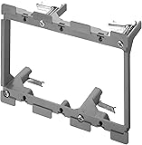 On-Q AC101003 3Gang Low Voltage Bracket, Retrofit