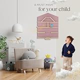 tectake Floating Shelf Toy Display 12 Pink House Shelves 50 Tonies view 8