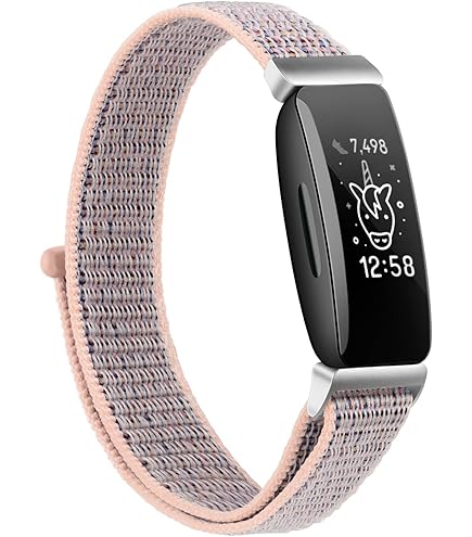 Kwmobile 2X Fundas Compatible Con Fitbit Inspire 3 / Inspire 2 / Ace 3 - Case Para Smartwatch De Silicona - Lavanda Pastel/Rosa Palo