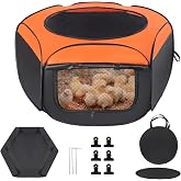 Phoncoo Brooder Box for Chick, Chick Starter Kit Brooder Up to 15 Chicks | Pop Up Chicken Brooder Box, Portable Design, Easy Setup, Poultry Supplies for Baby Chicks, Duck and Quails