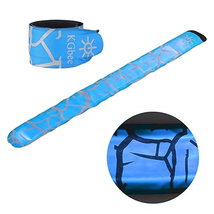 Kgbee Led Slap Band Running Armband Wristbandoutdoor Sports Light Up Glow Wristband