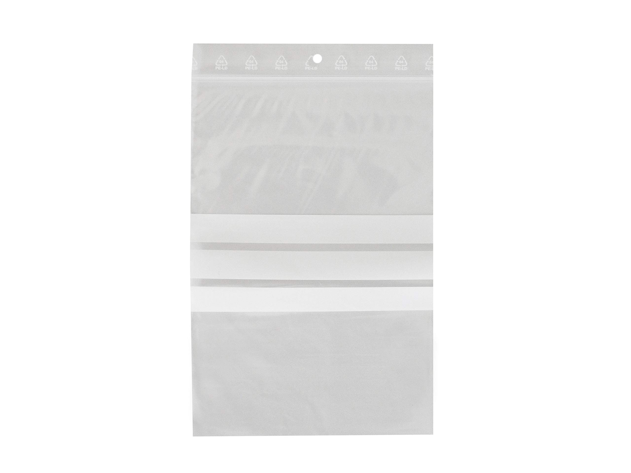Carte Dozio - Transparent envelopes with Pressure Closure - Inner Size mm 100x150 - Pack of 1.000 pcs