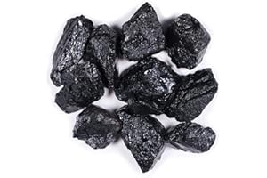Crystal Allies Materials: 1lb Bulk Rough Black Tourmaline Crystals from Brazil - Large Raw Natural Stones Reiki Crystal HealingWholesale Lot