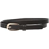 Beltiscool Women's 1/2" (13 mm) Skinny Cowhide Full Grain Leather Dress Belt