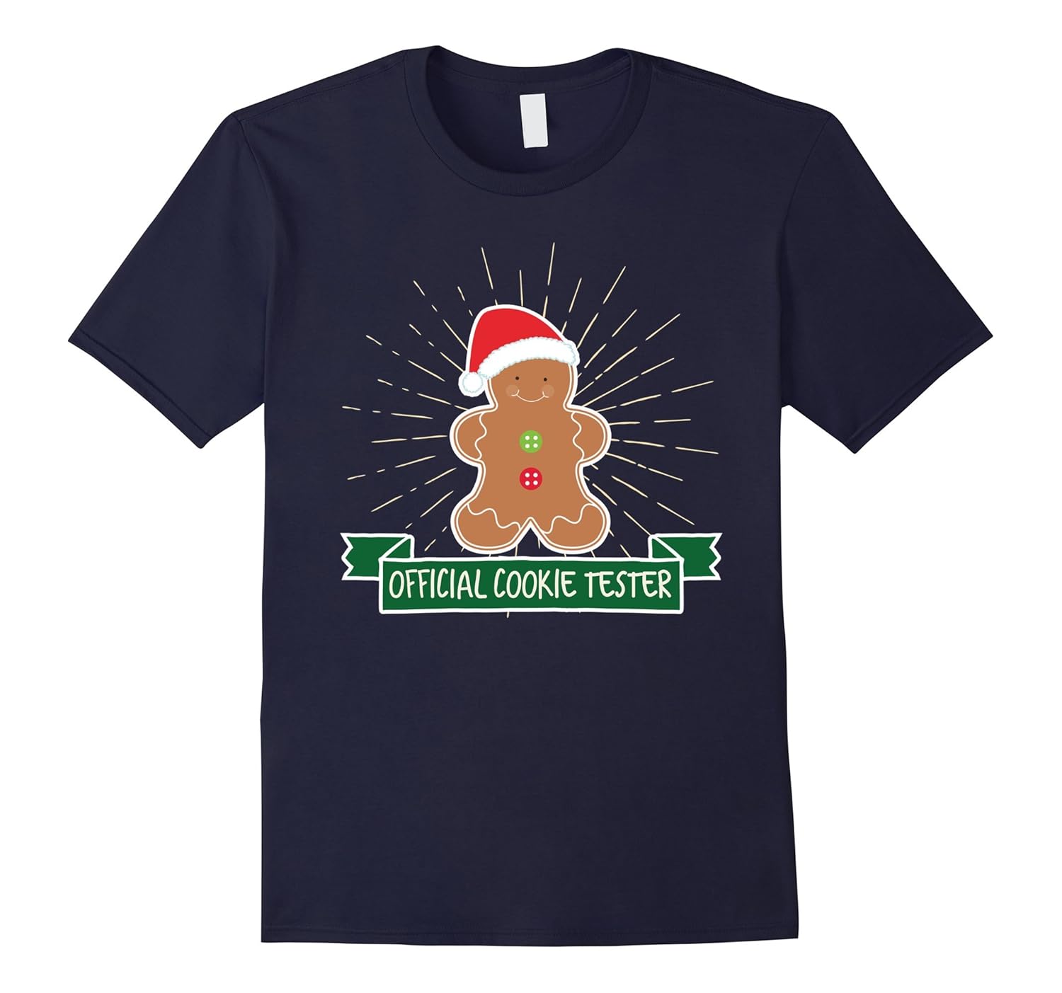 Christmas Shirts with Gingerbread Cookie Funny Tee-ANZ