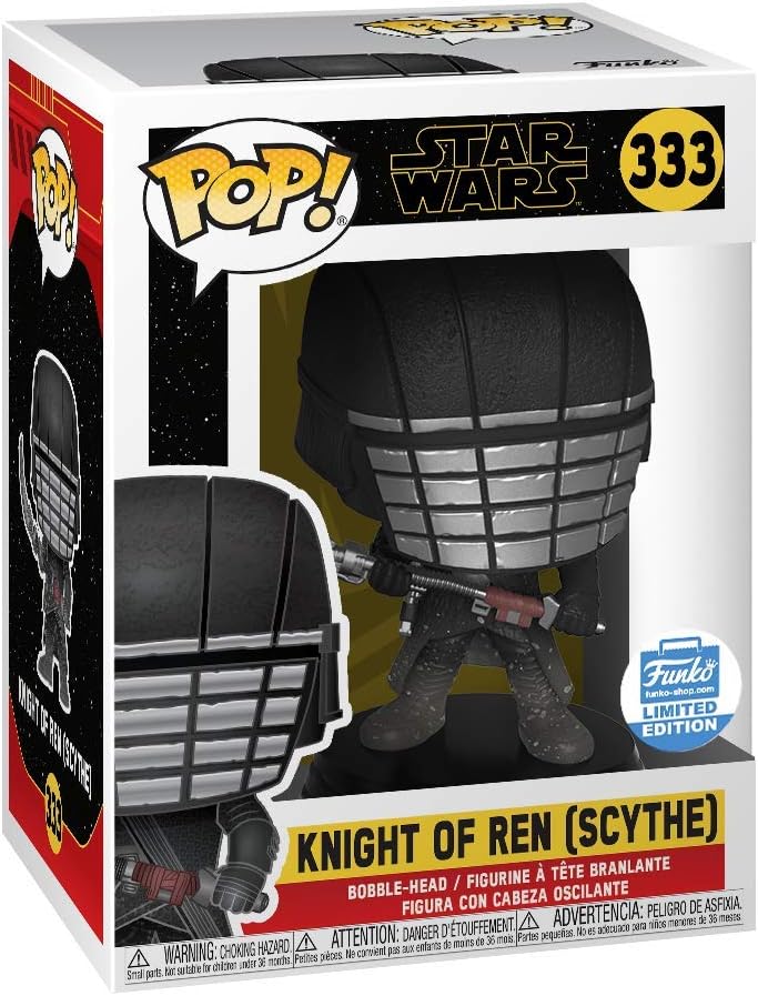 POP! Star Wars Episode IX: The Rise Of Skywalker - Knight Of Ren with Scythe Vinyl Figure, Mehrfarbig - Image 3