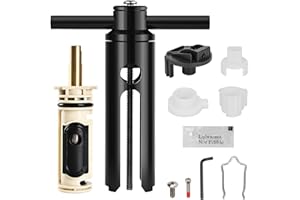 KLENZMATE 2025 New 104421U Removal Tool, 1222 Replacement Cartridge,116653 Shower Handle Adapter Kit, Tub and Shower Faucet Cartridge Remover For Moen Posi Temp Shower Repair