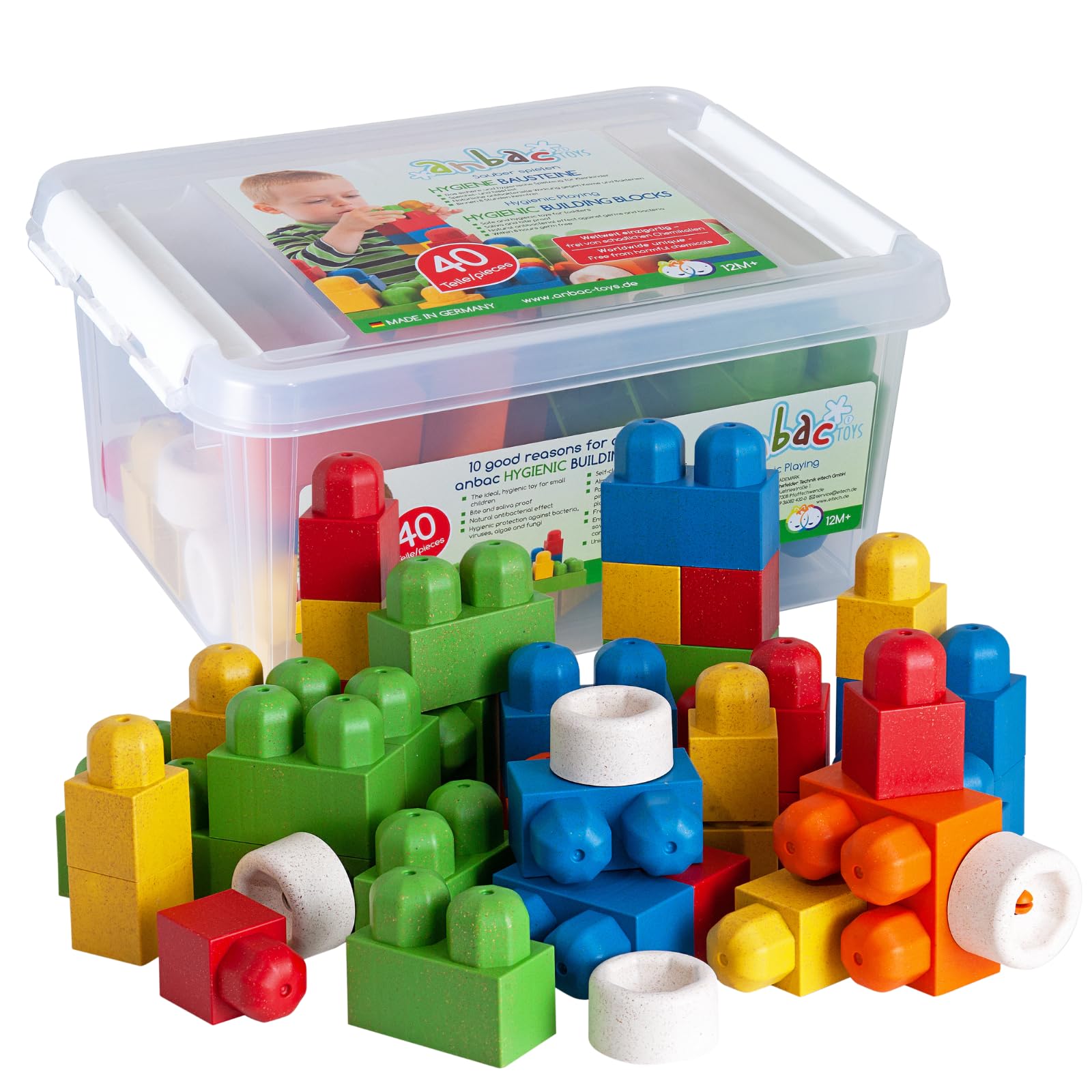 Anabac Antibacterial Brick Assortment - 40 Pieces