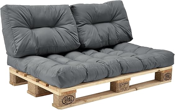 En Casa Seat Cushion For Euro Pallet Sofa Couch Waterproof