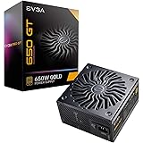EVGA Supernova 650 GT, 80 Plus Gold 650W, Fully Modular, Auto Eco Mode with FDB Fan, 7 Year Warranty, Includes Power ON Self