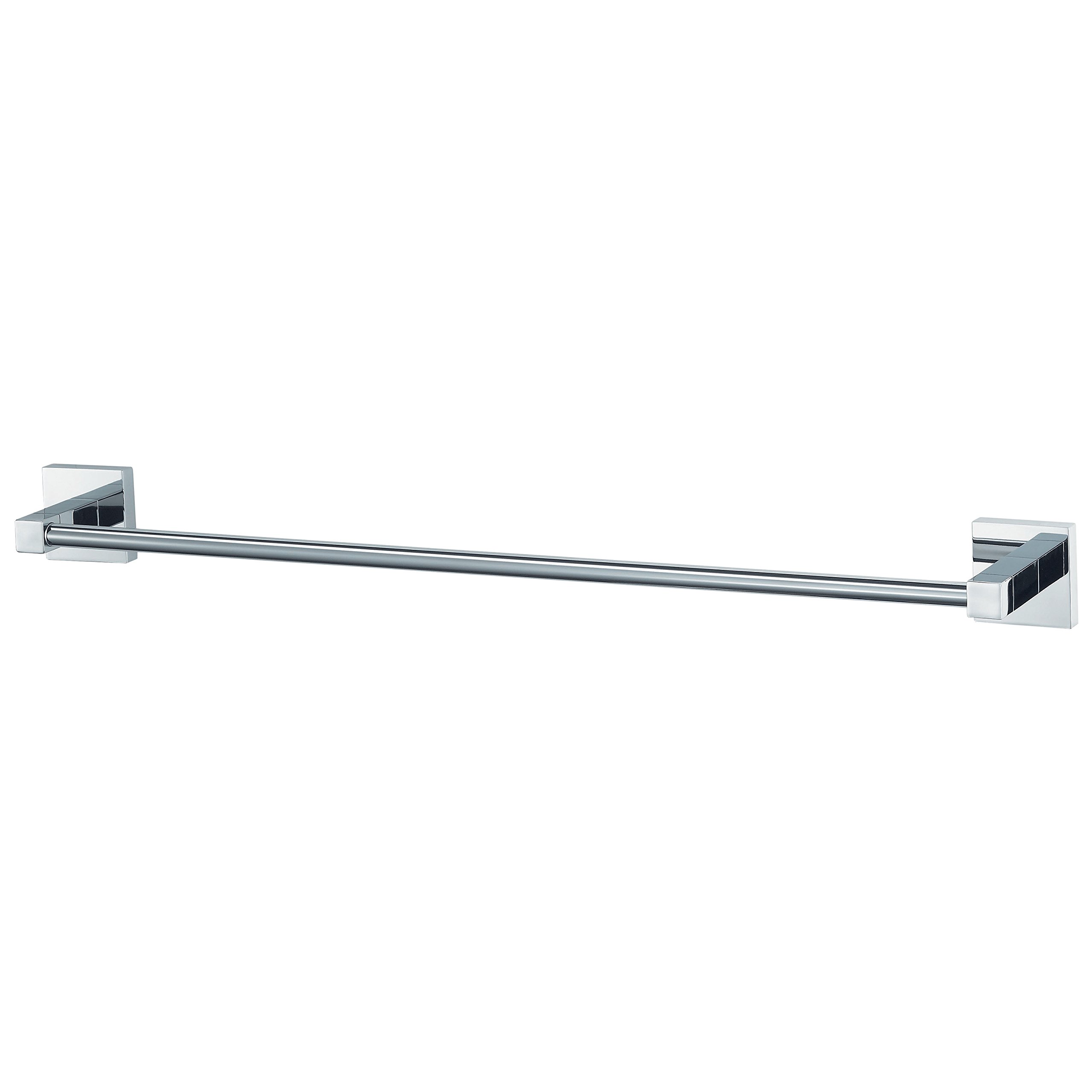 Haceka Mezzo 1115282 600 mm Stainless Steel and Zinc Alloy Towel Rail, Silver
