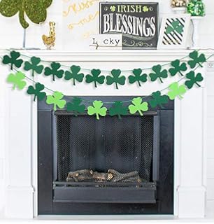 Amazon Com Club Pack Of 24 St Patrick S Day Shamrock Cutout