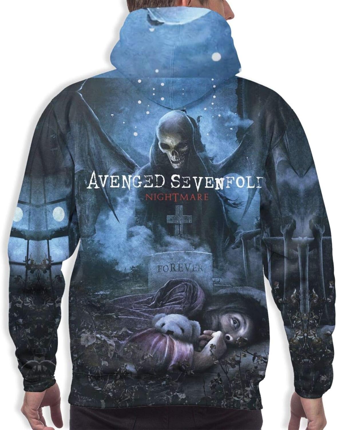 avenged sevenfold nightmare hoodie