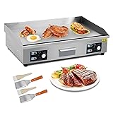 29" Commercial Electric Griddle, 3000W Electric