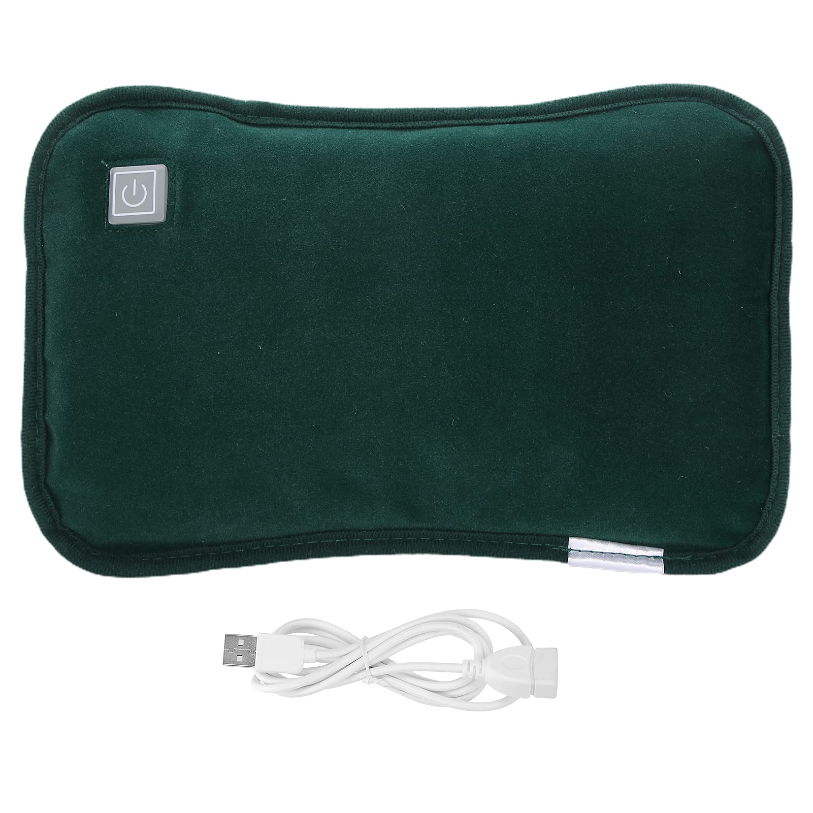 Uxsiya Electric Hand Warmer USB Rechargeable Handwarmer Muff Reusable Fast Heating Pillow Pad For Office School Home Outdoors(green)