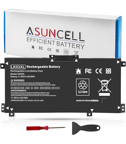 Amazon.com: LK03XL Battery for HP Envy X360 Convertible 15m-cn0xxx