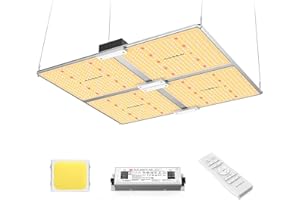 MAXSISUN PB4000 Pro Grow Light, 400W LED Grow Lights for Indoor Plants Full Spectrum Uses Samsung Diodes and Mean Well Driver