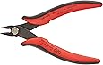 Hakko CHP-170 Micro Soft Wire Cutter, 1.5mm Stand-off, Flush Cut, 2.5mm Hardened Carbon Steel Construction, 21-Degree Angled Jaw, 8mm Jaw Length, 16 Gauge Maximum Cutting Capacity