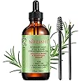 ALIVER 100% Organic Rosemary Oil Serum for Hair Growth, Strengthens Hair, Nourishes Scalp, Skin Care, 2.02 Fl Oz