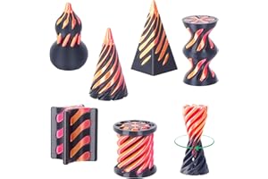 Spiral Cone Fidget Toys Impossible Cone 3D Printed Impossible Pyramid Pass Through 3D Printed Toy Desktop Decoration Gifts fo