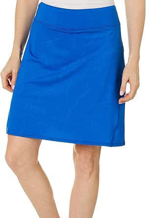 Reel Legends Womens Harbor Crackle Deboss Pull On Skort at Amazon Womenâs Clothing store
