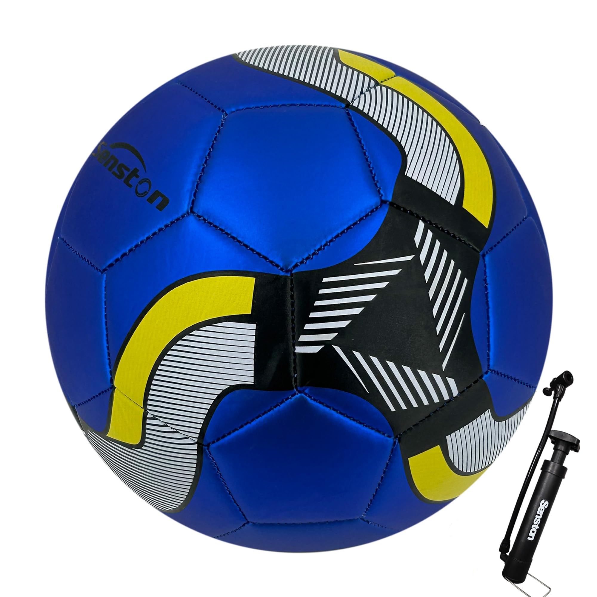 Senston Football Size 5 Matte PU Excellent Touch Soccer ball for Training Match Use