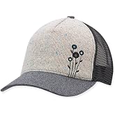 Pistil Women's Pistil Women's Flourish Trucker Hat, Dove, One Size