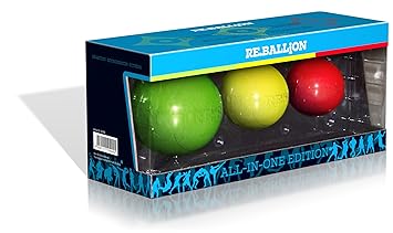 Paffen Sport Re.Ballion SET, Trainingsgerät für das Reflextraining, Komplettset