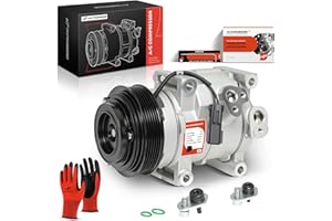 A-Premium Air Conditioner AC Compressor with Clutch Compatible with Dodge Grand Caravan 3.6L 2011-2016, Chrysler Town & Count