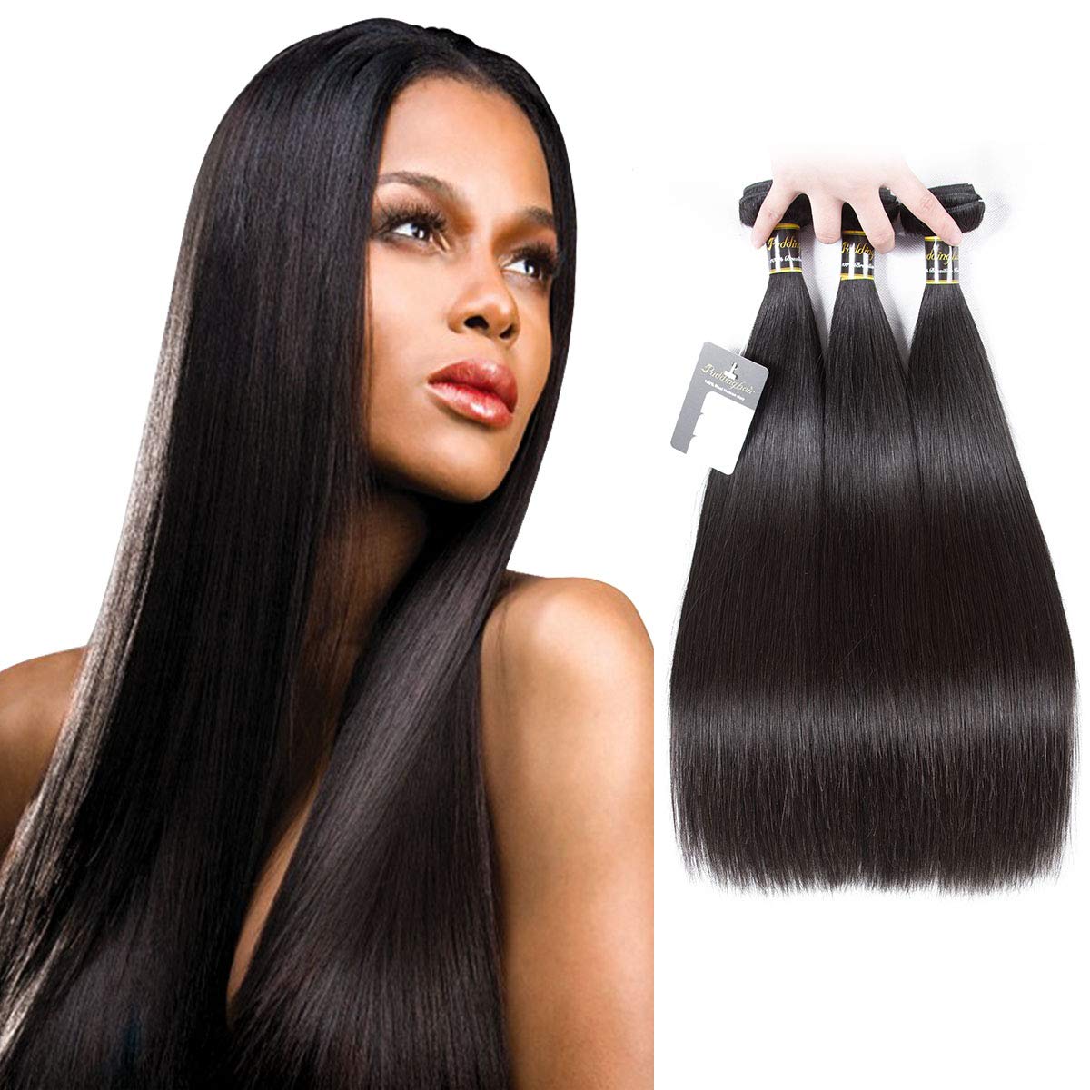 16 18 20 Puddinghair Best Fashion 3 Bundles 16 18 20 Inch